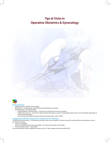Tips & Tricks in operative obstetrics gynecology